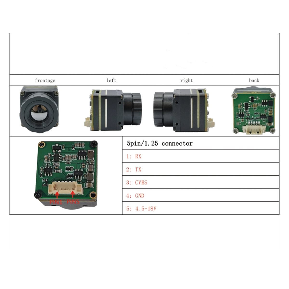 Module d'imagerie thermique in - Drone Camera Thermal avis et prix