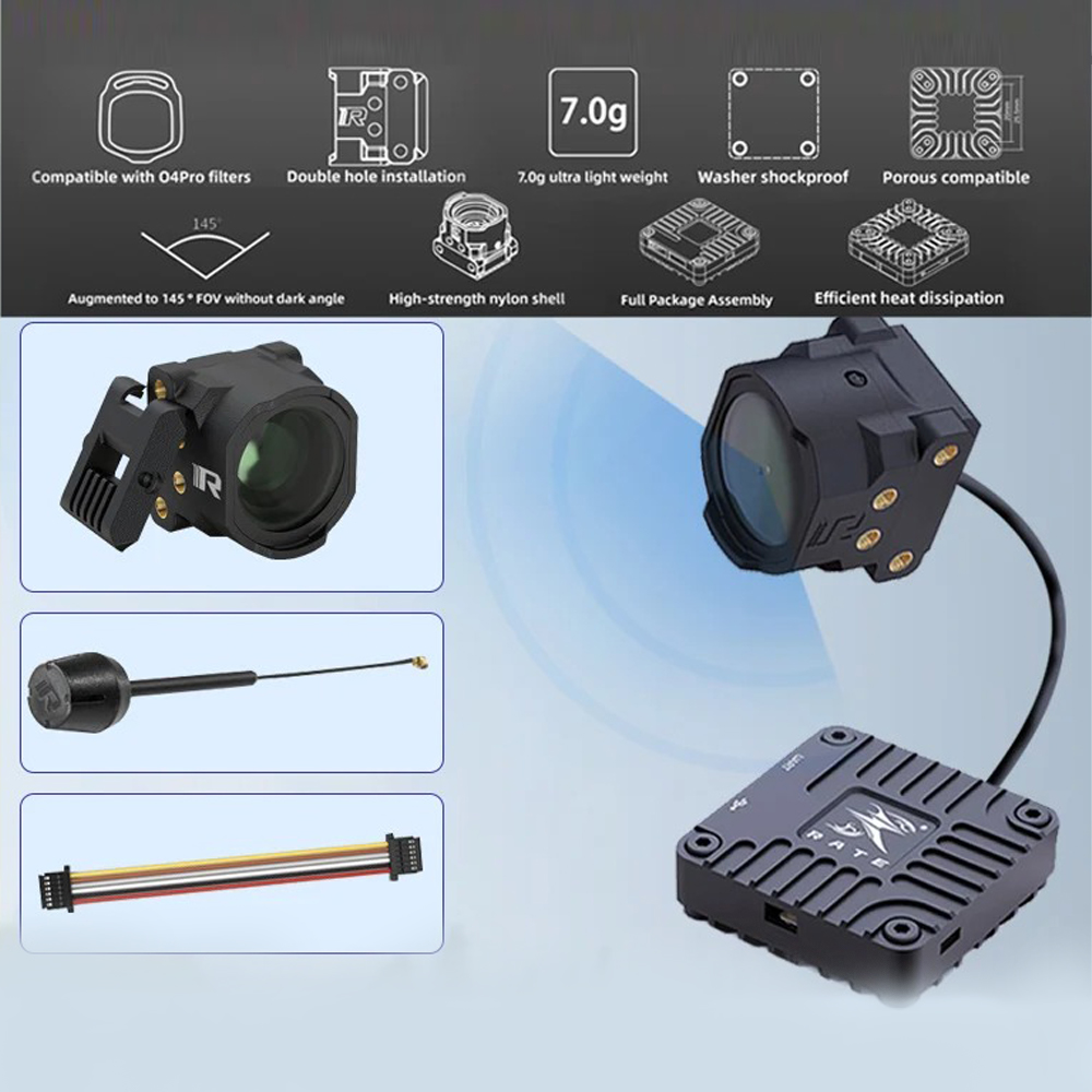 Kit CNC RATE O4 Lite Air Unit, - Drone Camera Case avis et prix